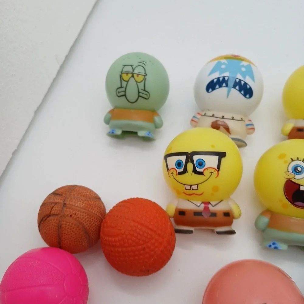 Spongebob SquarePants cupcake topper Patrick Star Bubble‎ Heads Football Toys